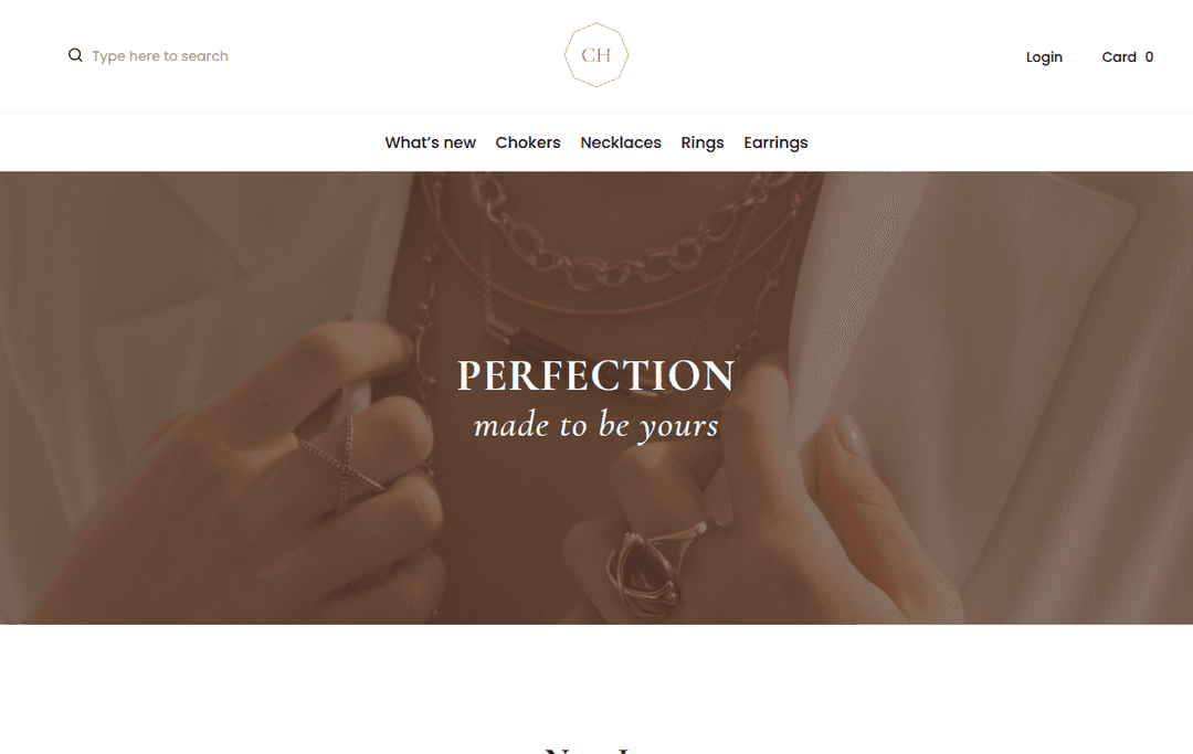 Jewellery: accelerator #3 [HTML Academy]